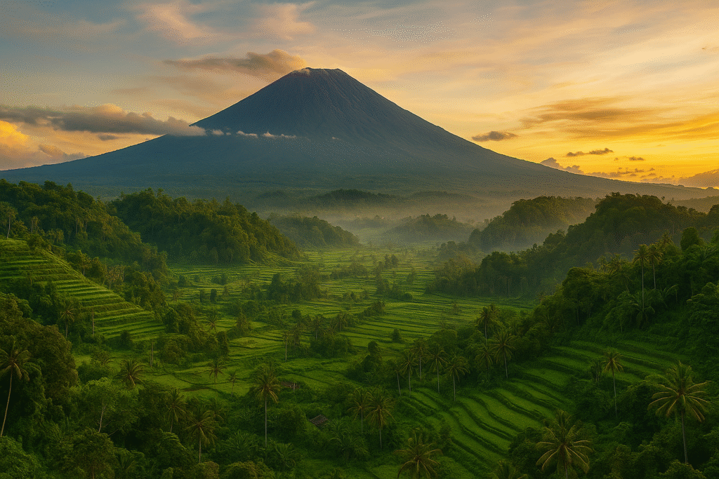 Mountains and Panoramic Views of bali